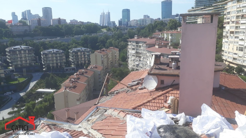 Levazım Sitesi K Blok Çatı Yenileme İşleri Beşiktaş/İstanbul