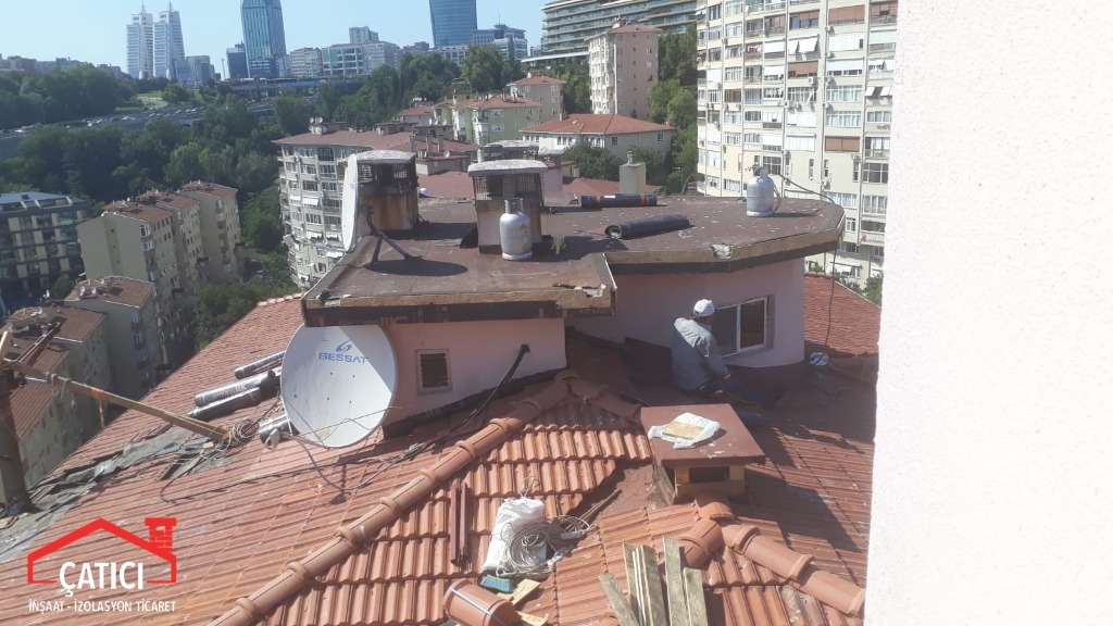 Levazım Sitesi K Blok Çatı Yenileme İşleri Beşiktaş/İstanbul