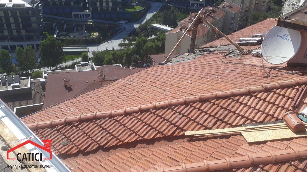 Levazım Sitesi K Blok Çatı Yenileme İşleri Beşiktaş/İstanbul